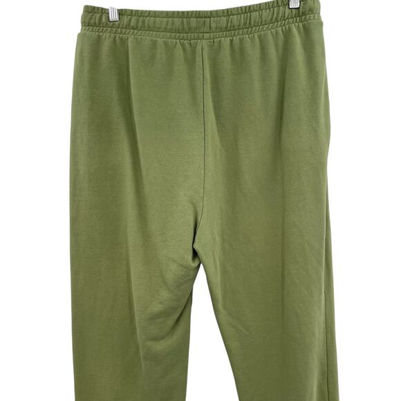 WeWoreWhat Sweatpants Joggers Terry Knit Drawstring Sage Green Size XL - Picture 8 of 13